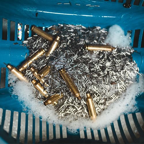 Frankford Arsenal pins used with liquid baths for enhanced brass cleaning results.
