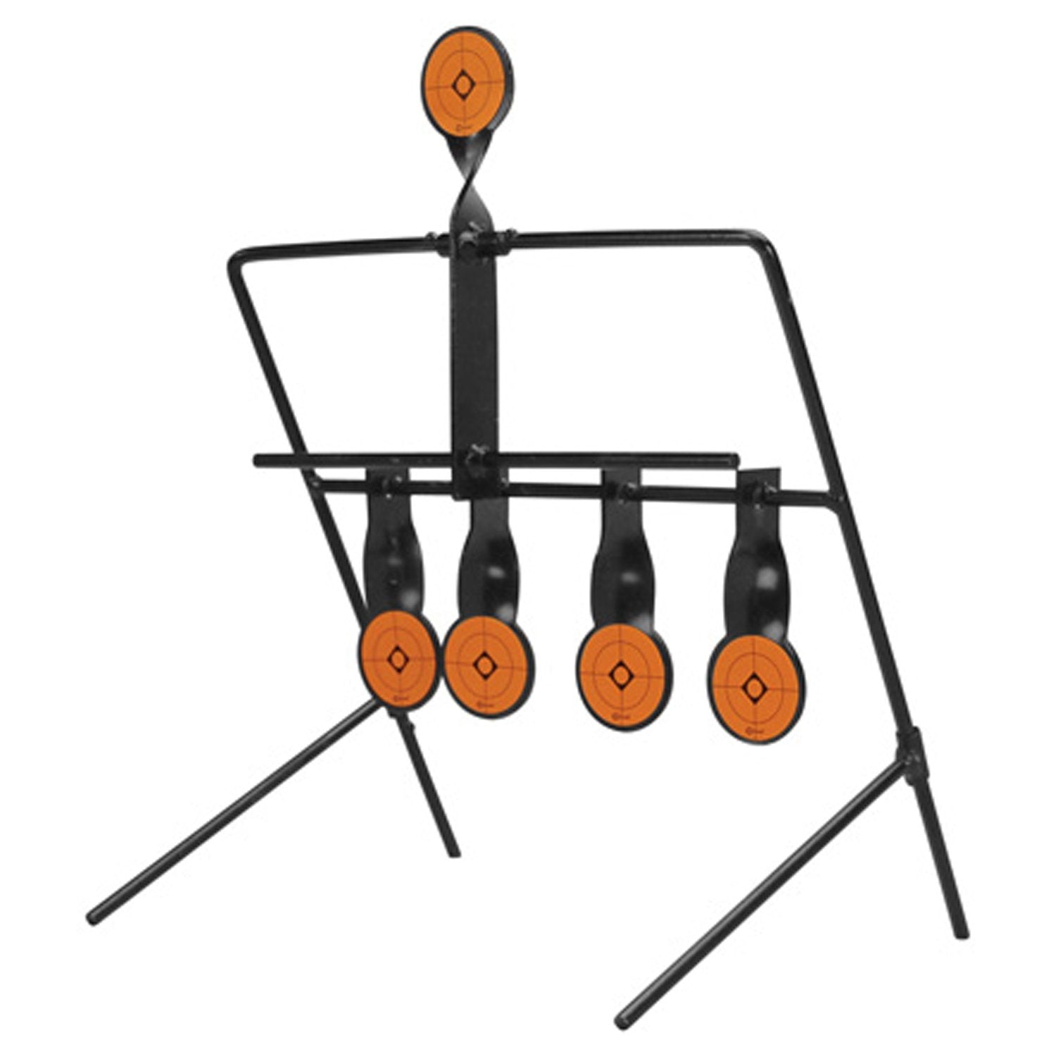 Frankford Arsenal Caldwell rimfire resetting target front view durable steel for outdoor practice