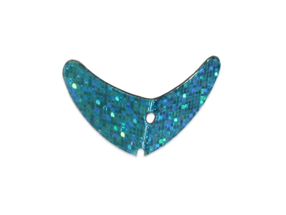 Franklin Sports Mack's Lure Smile Blade 5-Pack close-up blade detail