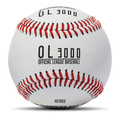 Franklin Sports official-size 9-inch baseball for realistic practice sessions.