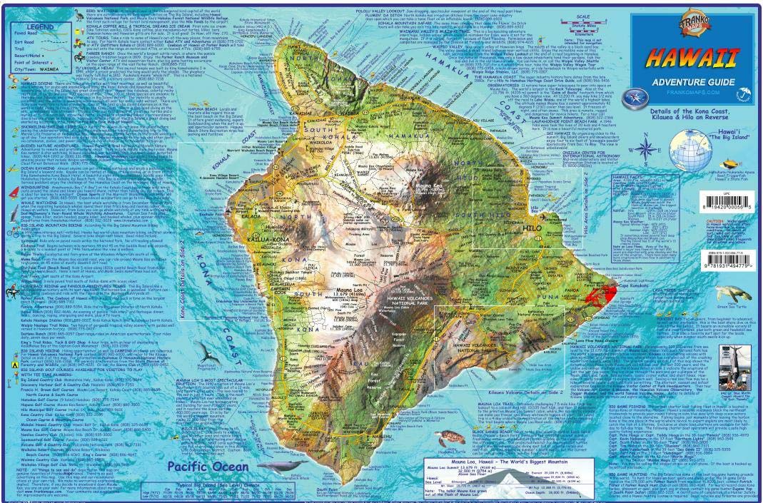 FrankosMaps Big Island dirt roads and trails guide for off‑road exploration