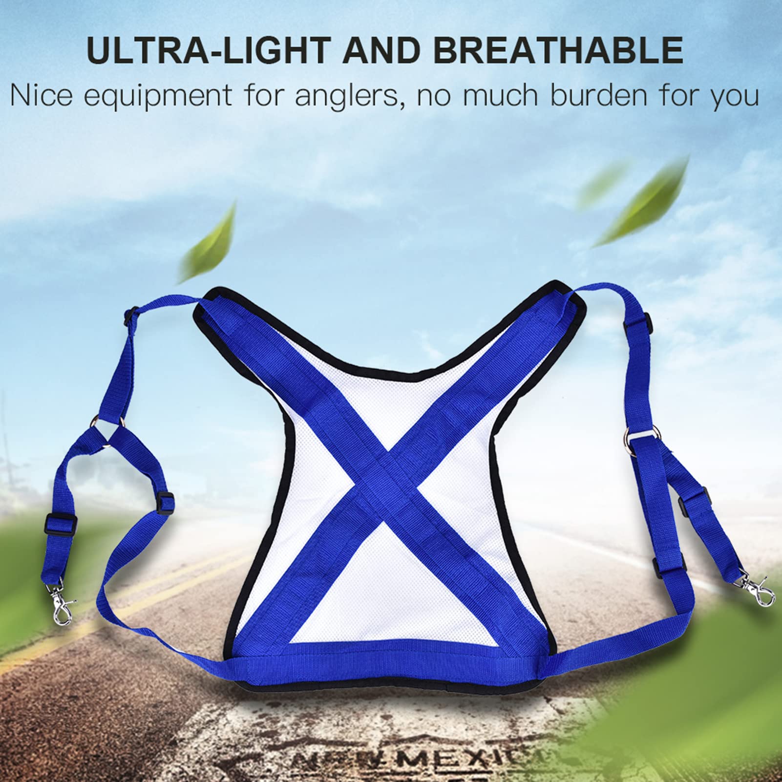 Ventilation mesh backrest of Frdhee harness