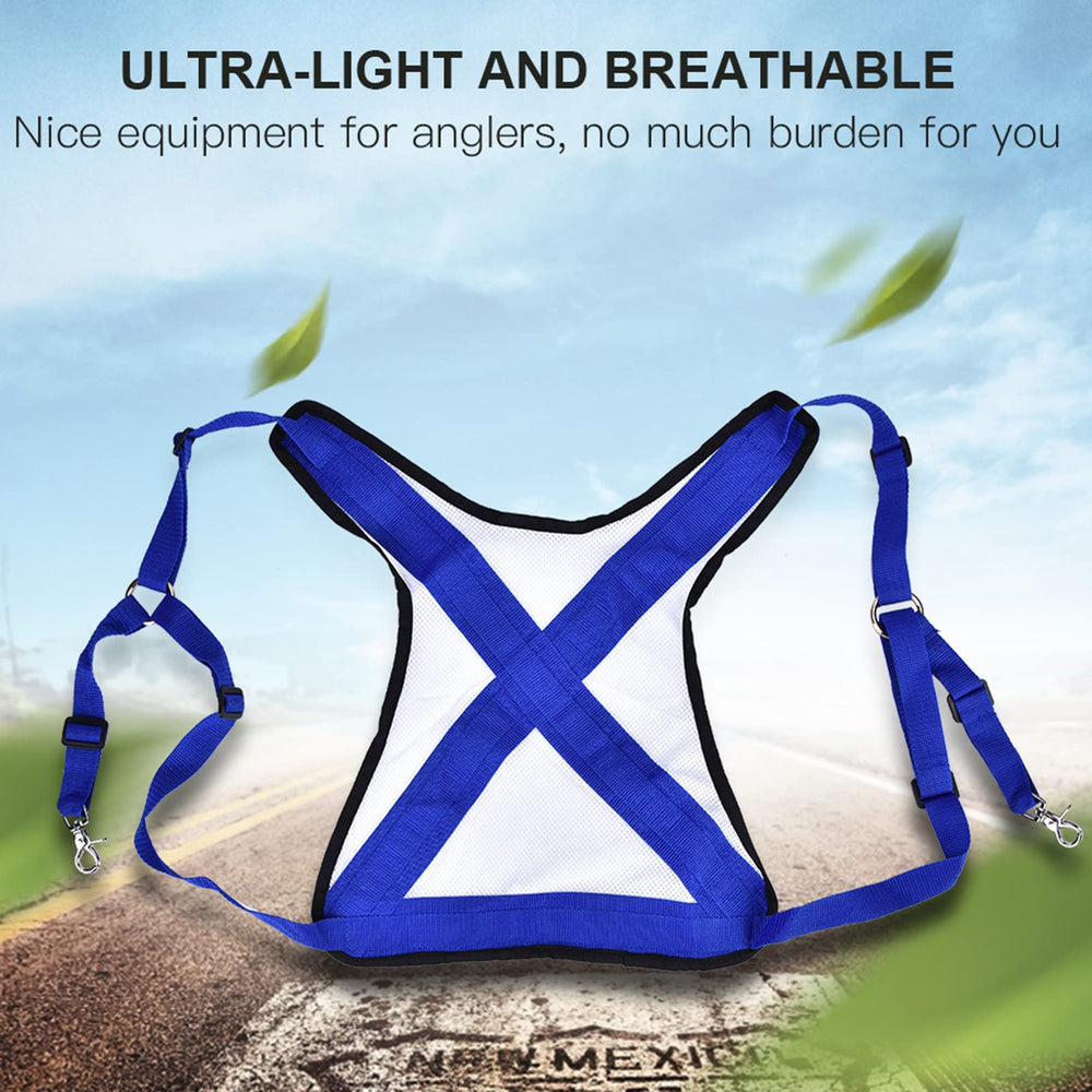 Ventilation mesh backrest of Frdhee harness
