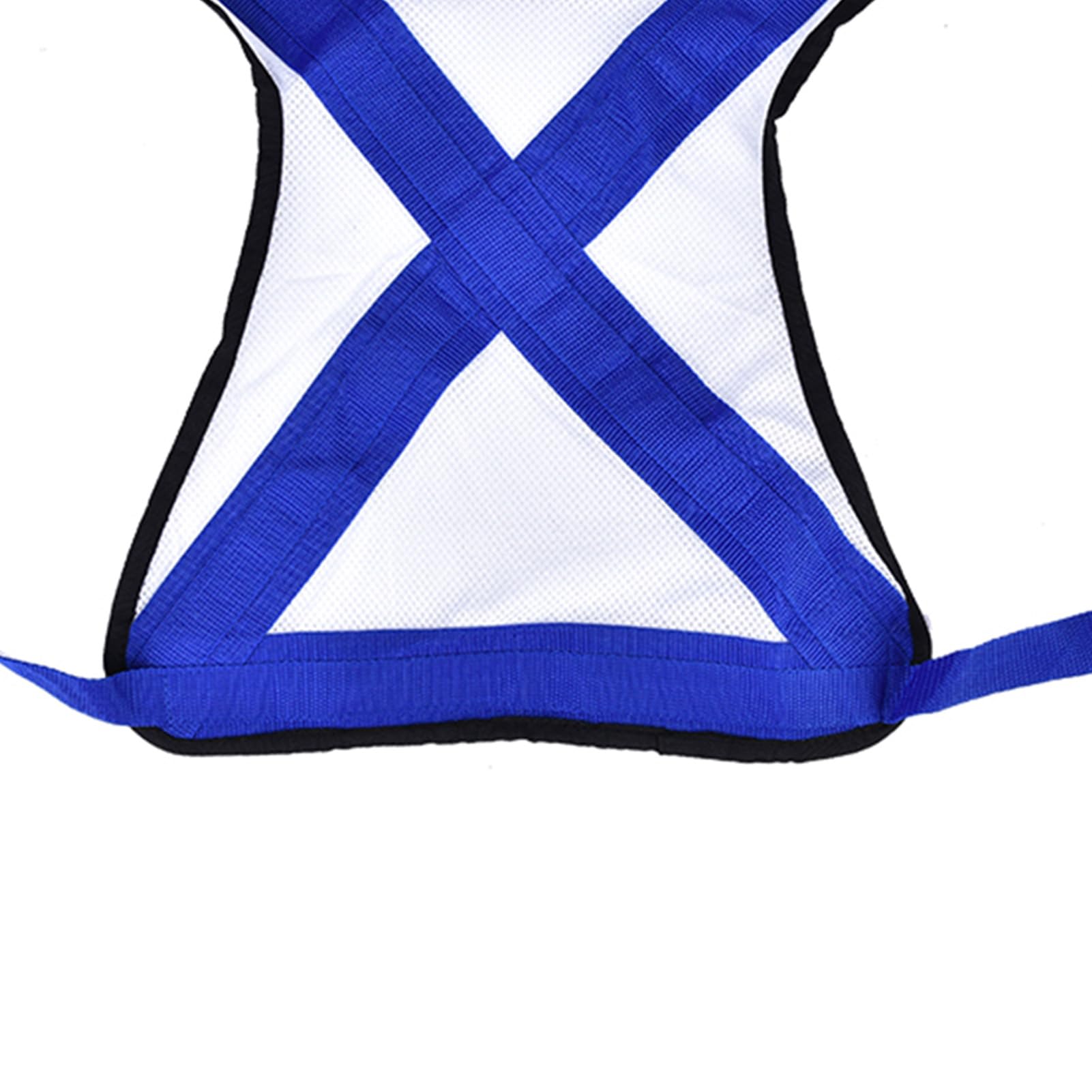 Product shot of Frdhee fishing shoulder back harness with blue color