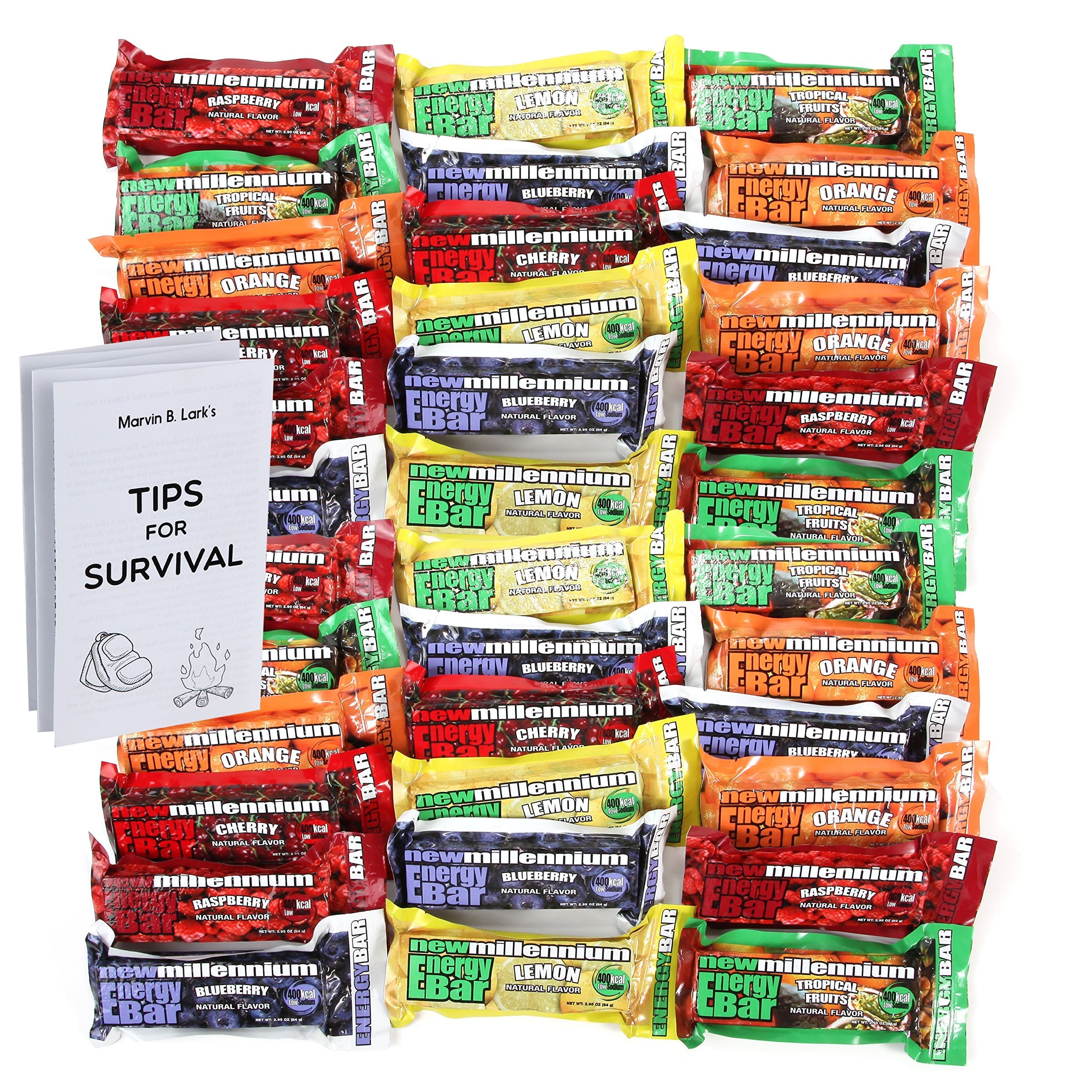 Millennium Energy Bars by Freccia Rossa Market with yellow assorted flavors, convenient on-the-go