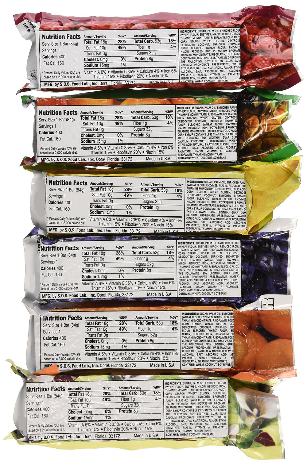 Millennium Energy Bars include Emergency Guide for preparedness