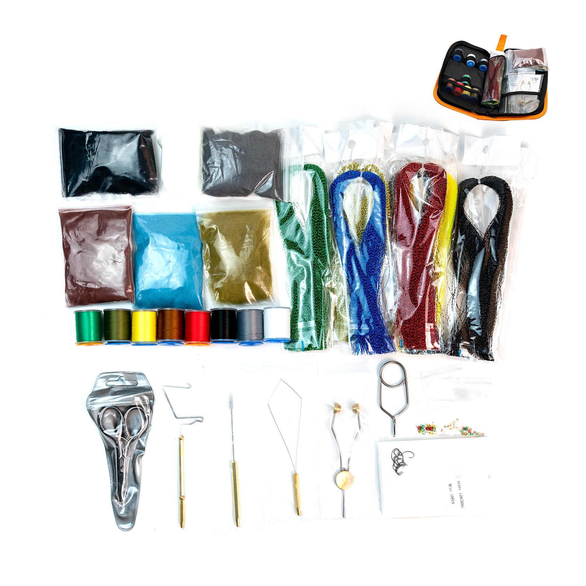 FREE FISHER 149-piece kit layout showing comprehensive beginner-friendly solution