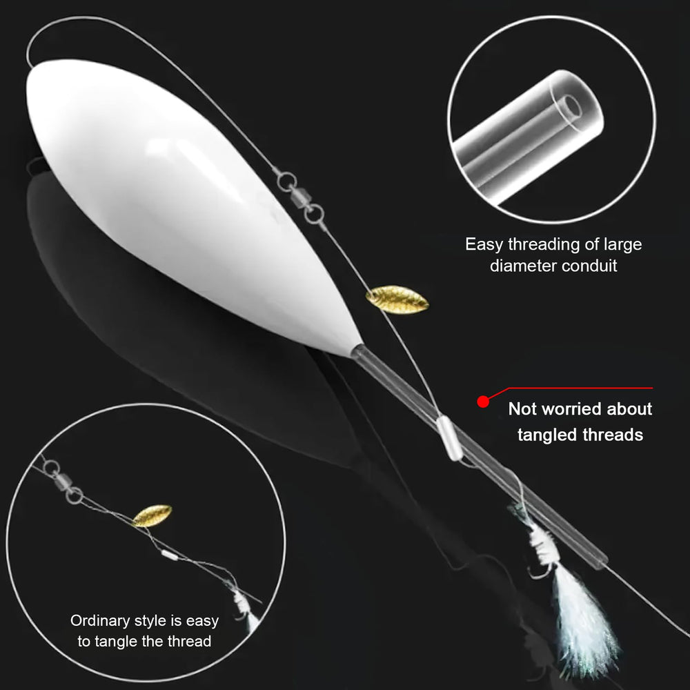 Durable acrylic fishing floats suitable for fresh and saltwater