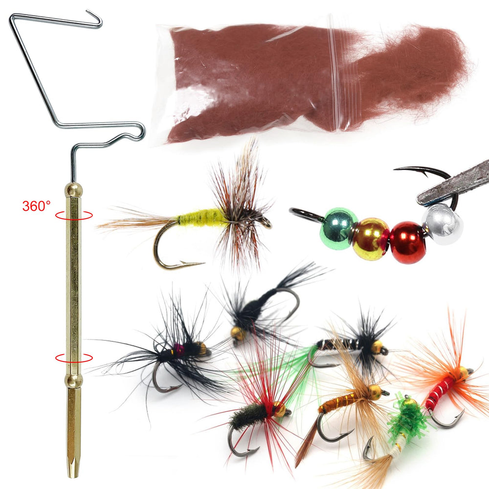 FREE FISHER dubbing 6pcs detail highlights material texture for fly variety