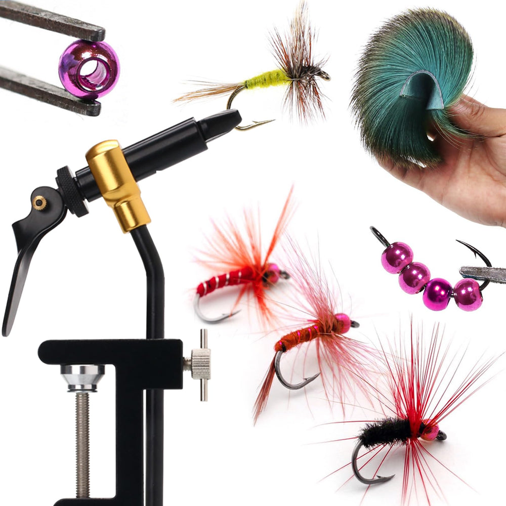 FREE FISHER fly tying thread 8pcs for strong bindings