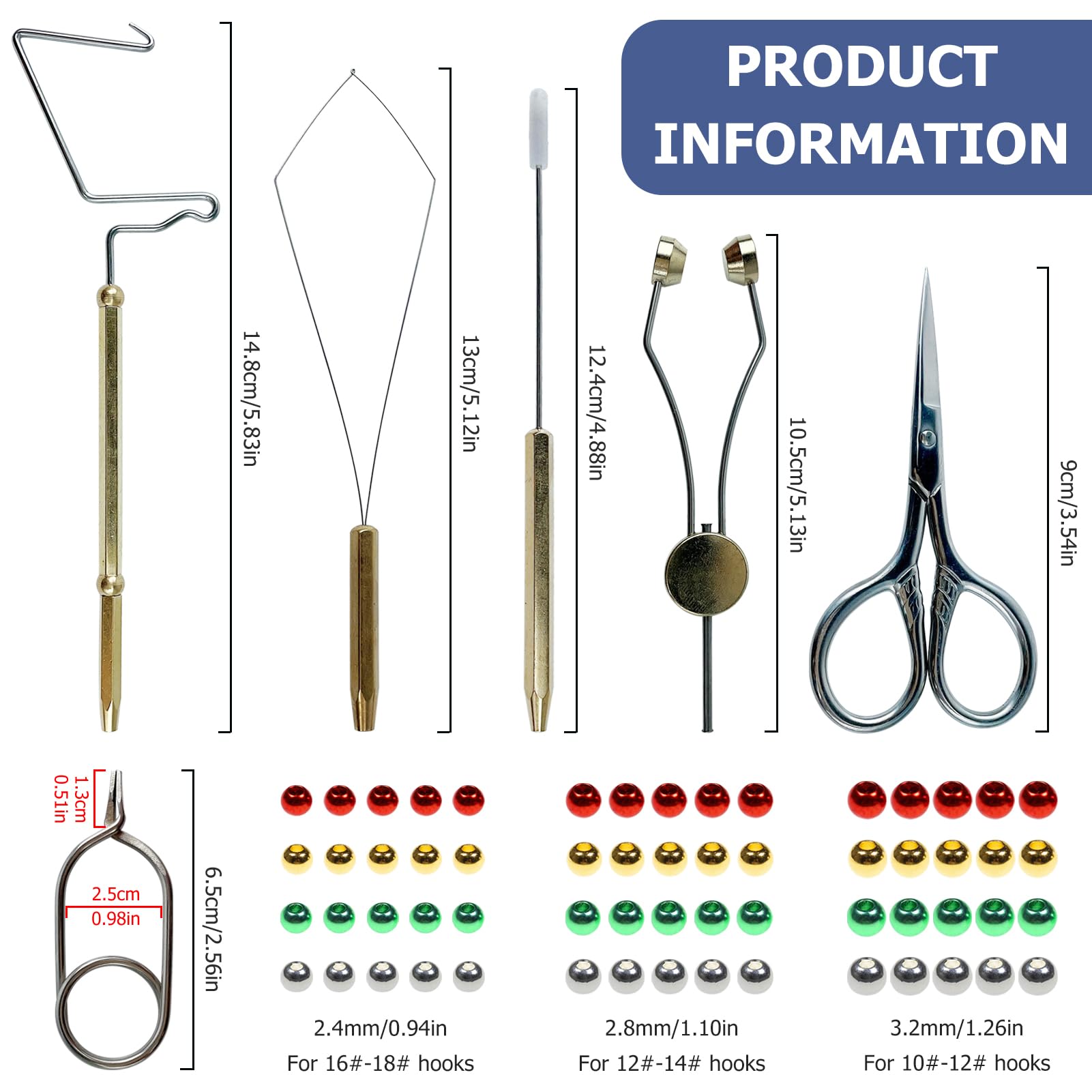 FREE FISHER fly tying tools closeup highlighting precise crafting for durable flies