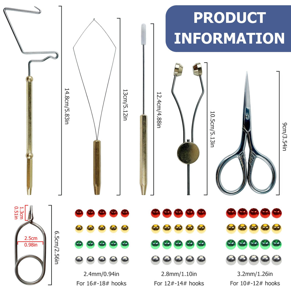 FREE FISHER fly tying tools closeup highlighting precise crafting for durable flies