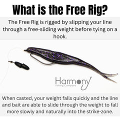 Image showing setting up the Free Rig Wire on a weight