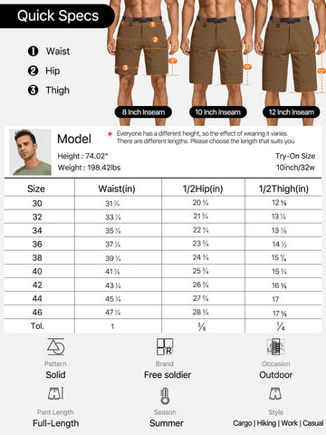 FREE SOLDIER all-season outdoor use scenario with shorts in action