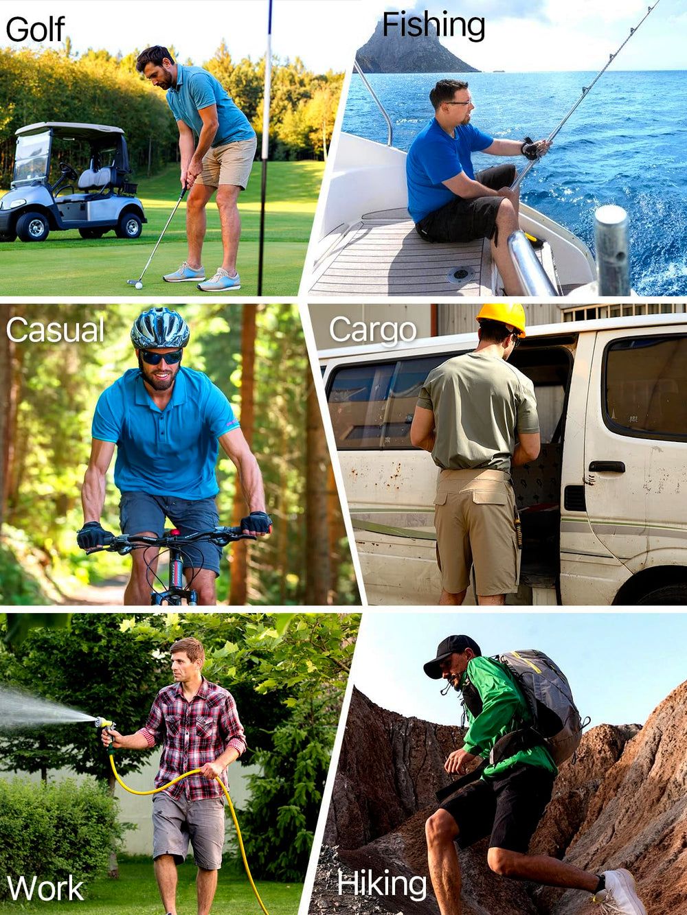 FREE SOLDIER lightweight shorts—easy packing for travel and day trips.