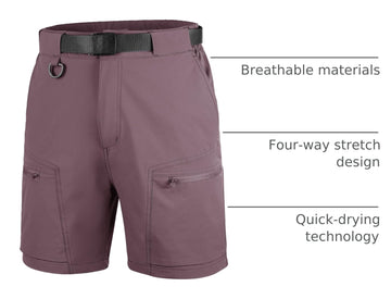 FREE SOLDIER adjustable waistband adapts to your waist for a secure feel