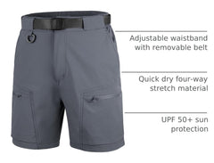 FREE SOLDIER shorts feature a D-ring for attaching gear.