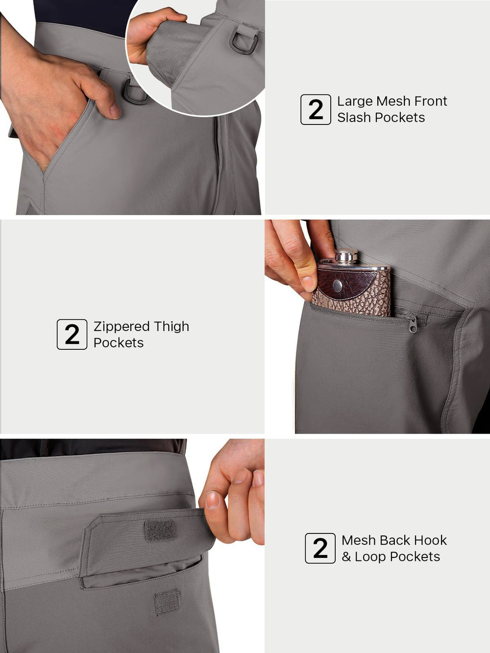 FREE SOLDIER multiple pockets for easy access to tools and gear