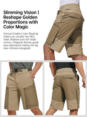 FREE SOLDIER UPF 50 plus sun protection shorts for sunny golf days