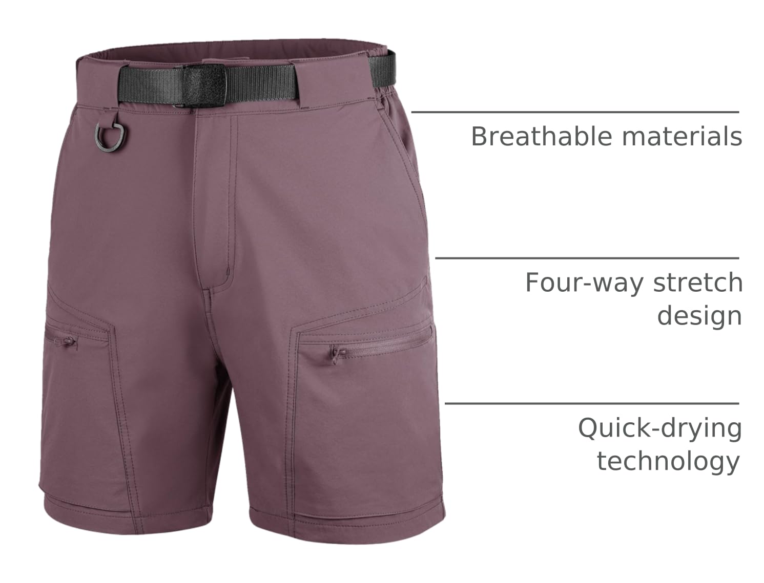 FREE SOLDIER shorts with UPF 50+ protection for sun-smart outdoor wear.