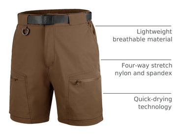FREE SOLDIER water-repellent UPF50 protection close-up shows sun and splash resilience