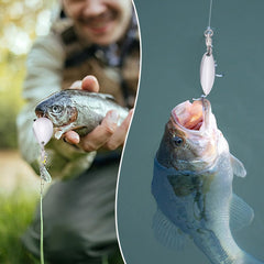 FREEBLOSS durable spinner lure built with high-quality materials.