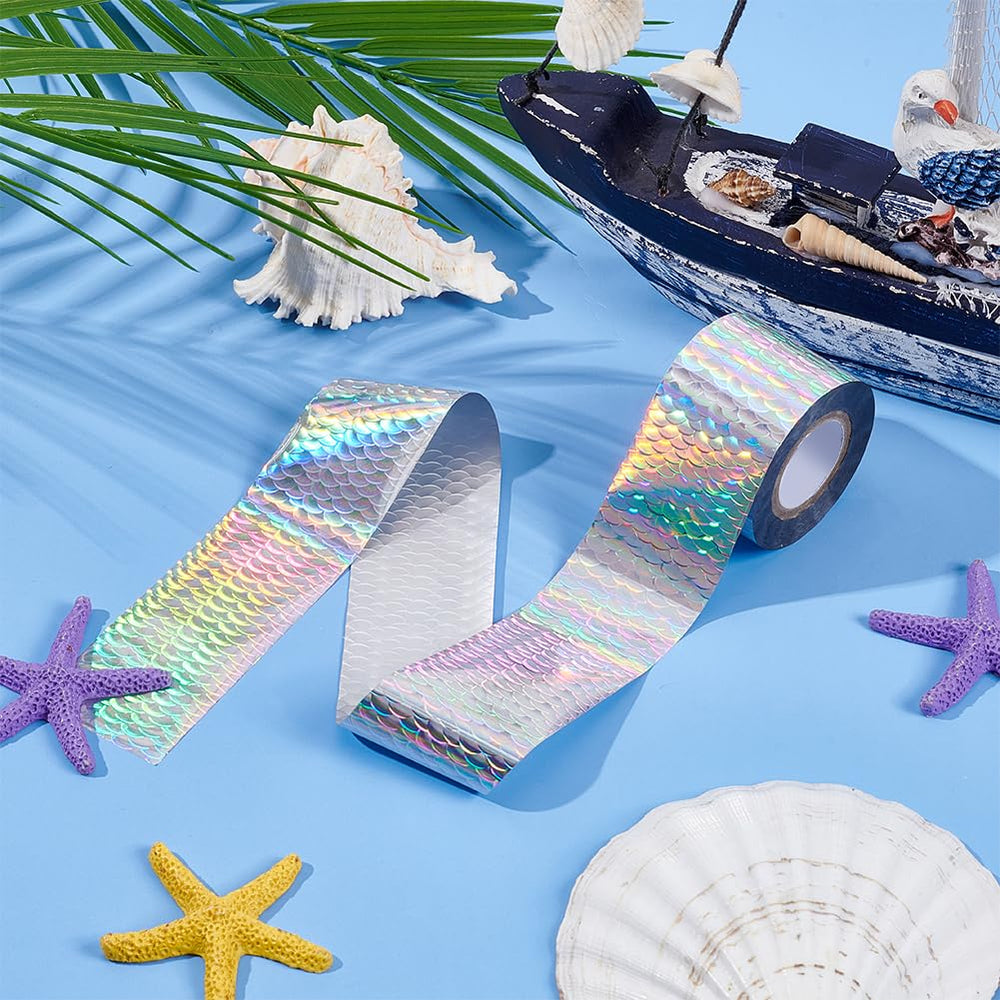 Weather resistant UV reflective foil applied to lure surface
