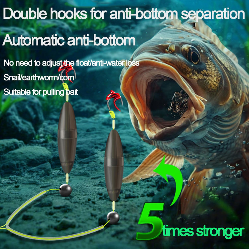 FREECOZYER non-piercing live shrimp attachment keeps bait lively.
