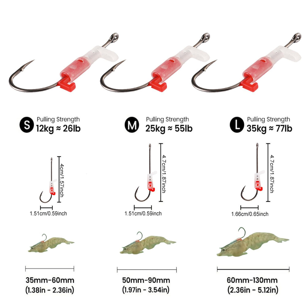 FREECOZYER corrosion-resistant hooks perform in both saltwater and freshwater.