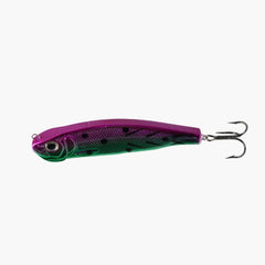 Freedom Tackle Herring Cutbait lure, front view, showcasing durable through-wire body for hard trolling.