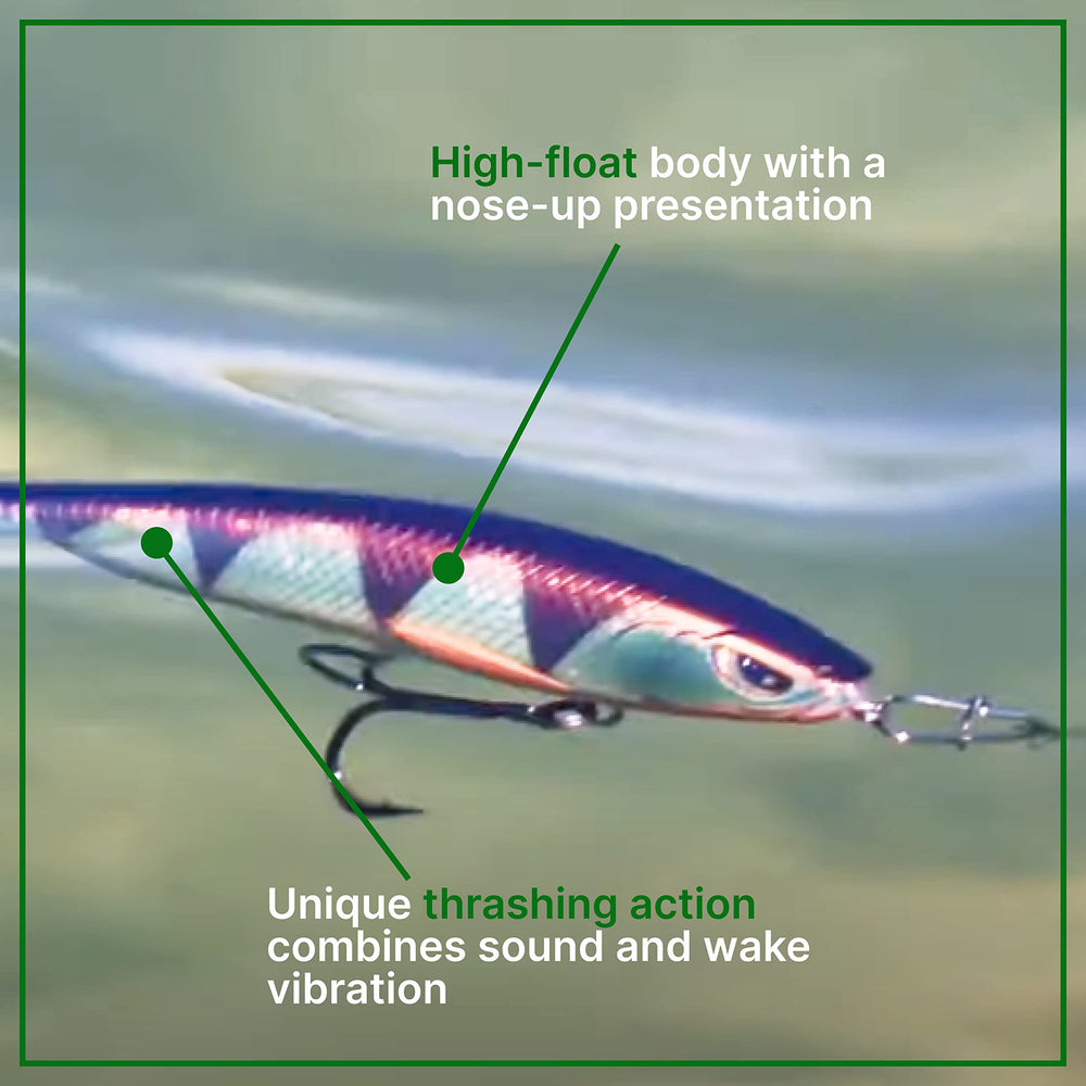 Freedom Tackle Mischief Minnow premium paint finishes for realistic appeal