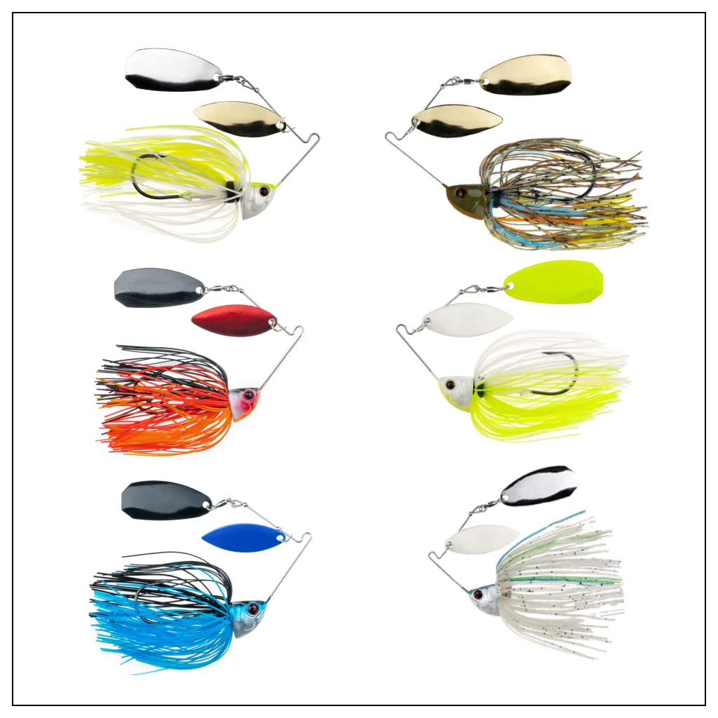 Freedom Tackle Speed Freak silicone skirts provide lifelike motion in water.
