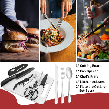 Freehiker slotted tongs enable safe turning and serving outdoors