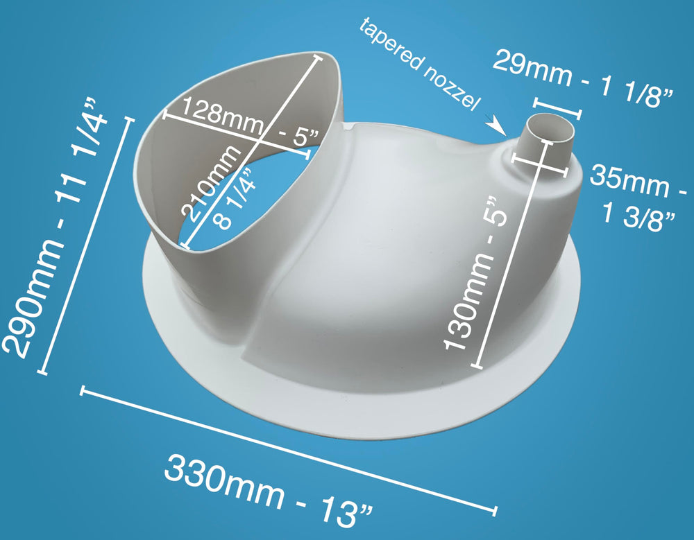 Free Range Designs durable abs construction provides reliable, easy-to-clean performance in wet bathroom environments.