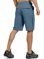 FREE SOLDIER shorts side pocket highlight for quick-access gear during hiking.