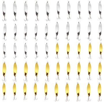 FREGITO fishing spoons packaging shows organized box for easy carry and storage