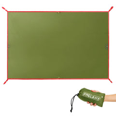 Frelaxy tent footprint ultralight 116 by 104 inches boosts portability and camp comfort.