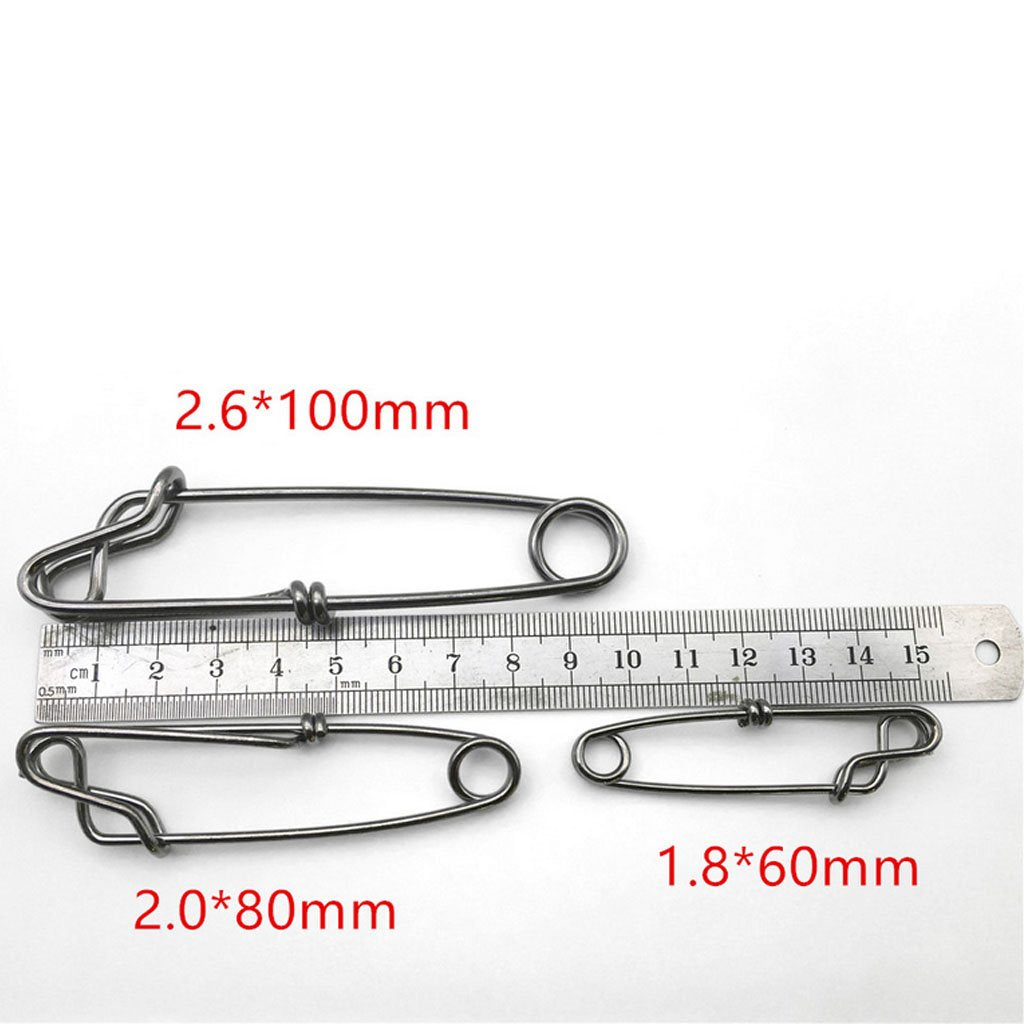 Freneci long-line clip shown with floats to illustrate compatibility.