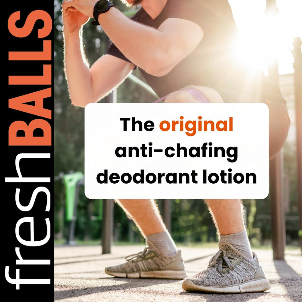 Fresh Body FB Anti-friction cream-to-powder texture in use reduces chafing