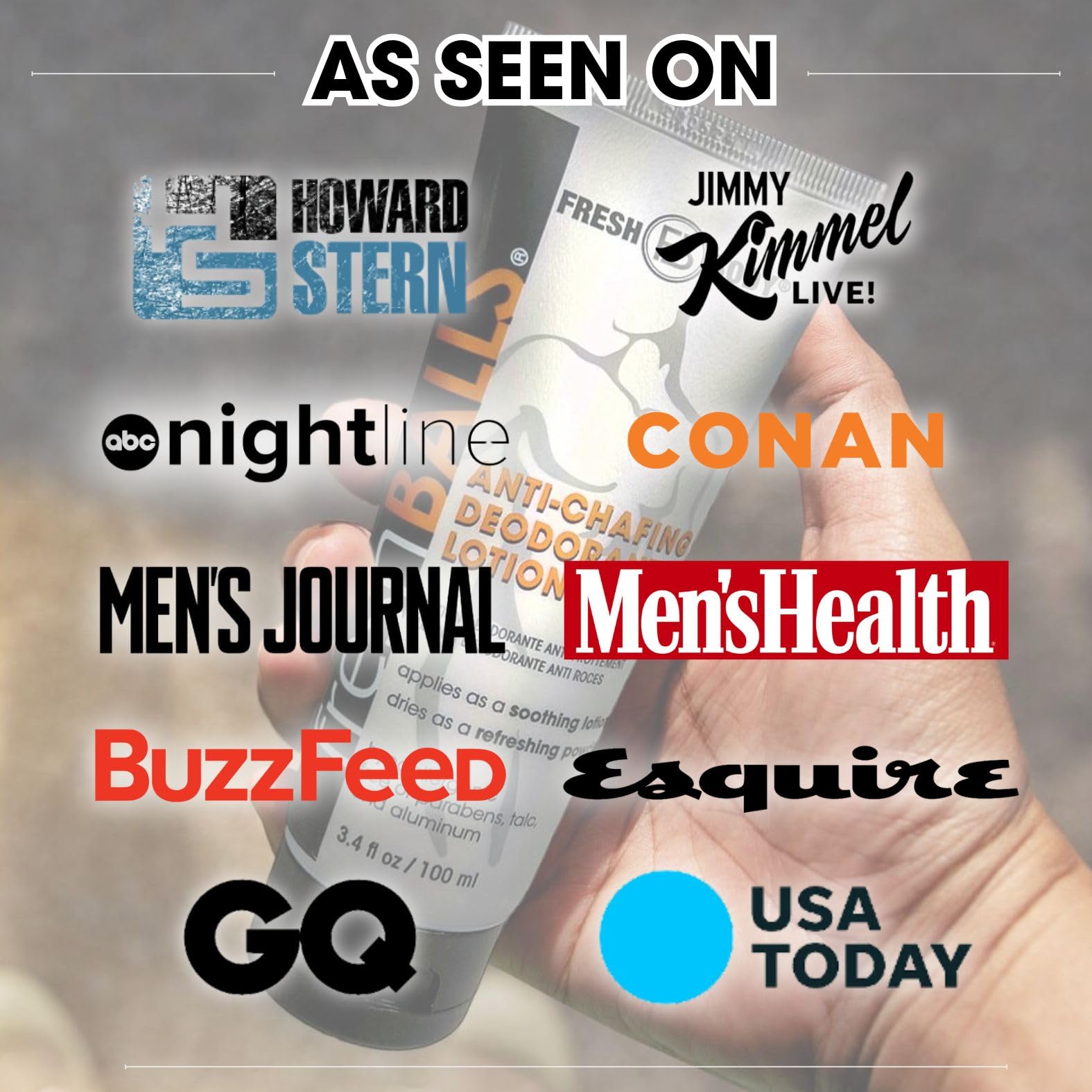 Daily grooming use by men for reliable freshness.