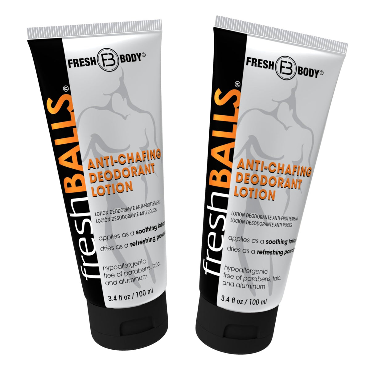 Fresh Body FB Fresh Balls Lotion Pack 2 packaging for everyday freshness