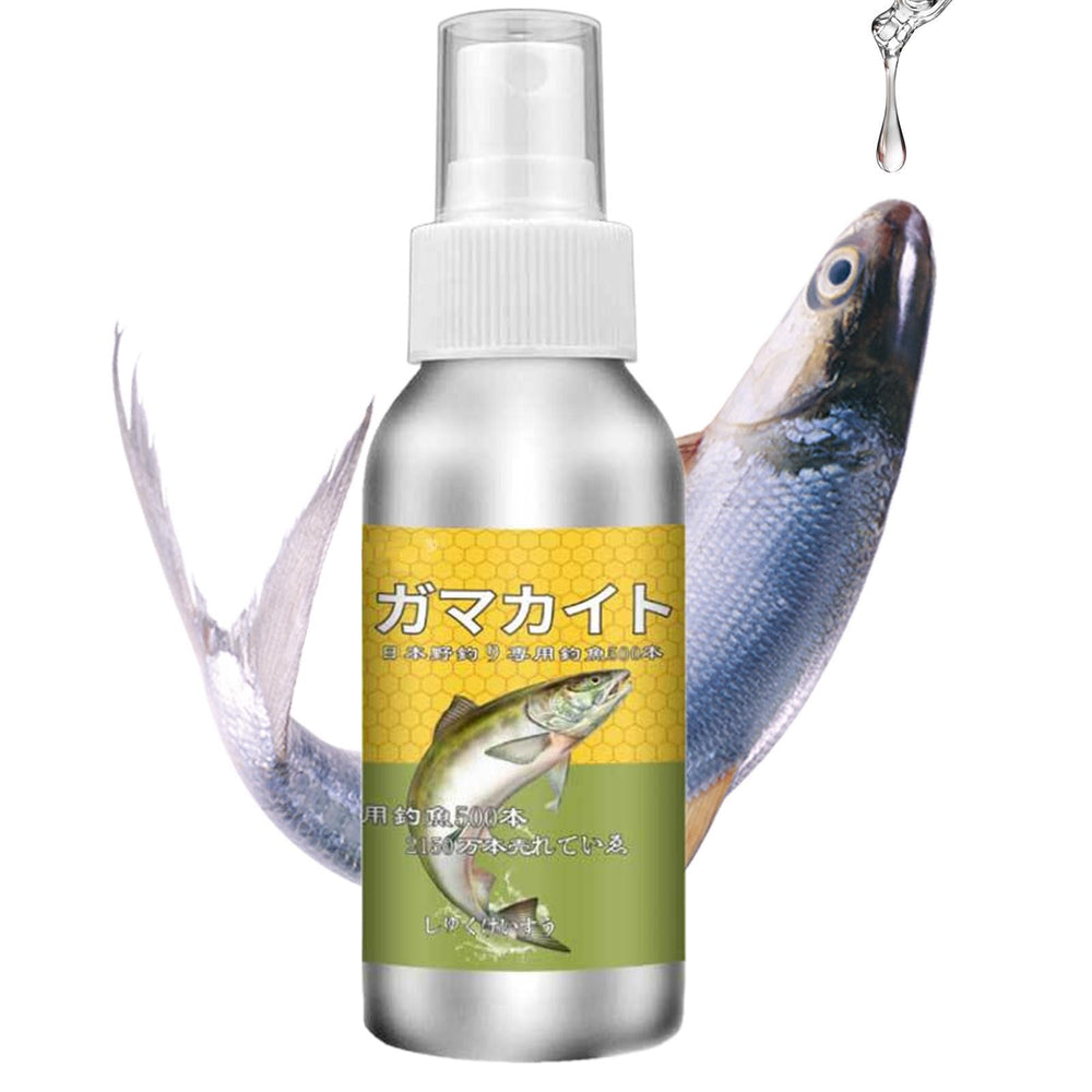 Freshwater Fishing Liquid outdoor fishing kit illustrates on-the-go storage and use