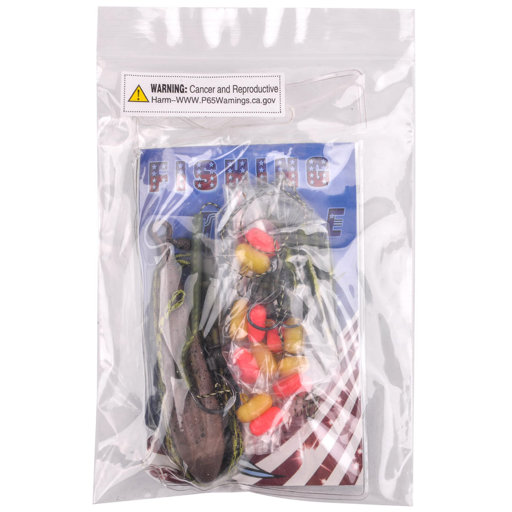 Carp fishing rigs suitable for freshwater and saltwater