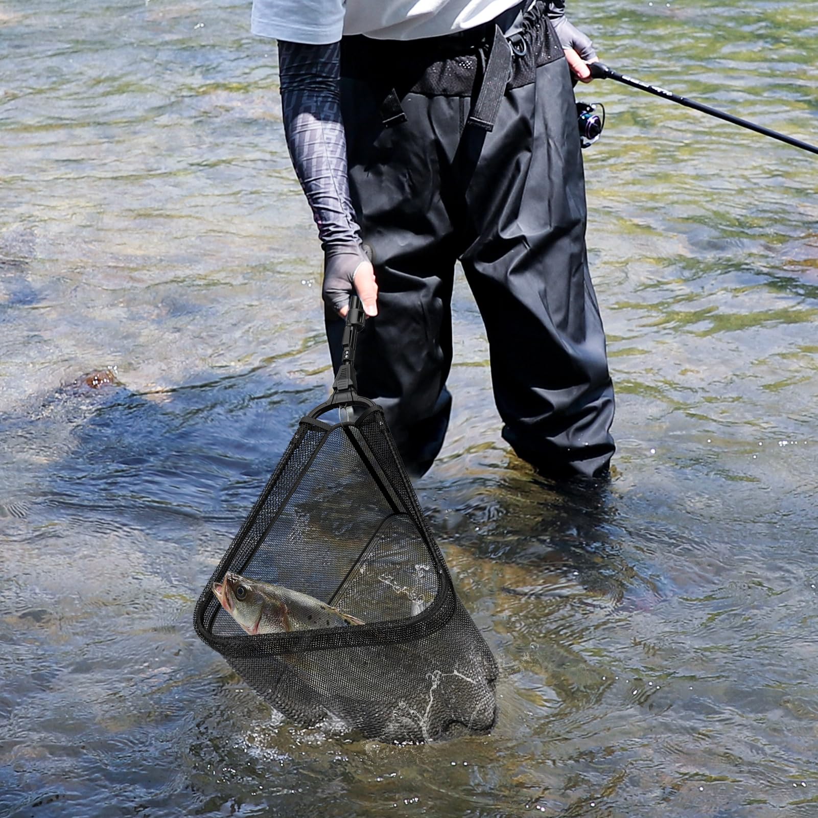 Suitable for freshwater and saltwater fishing