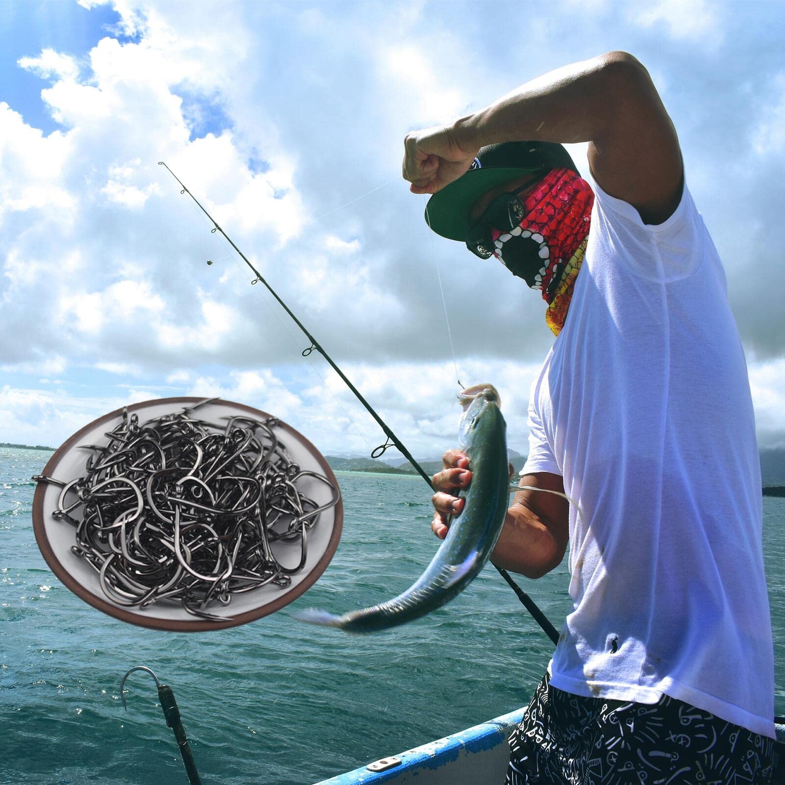 Suitable for freshwater and saltwater fishing