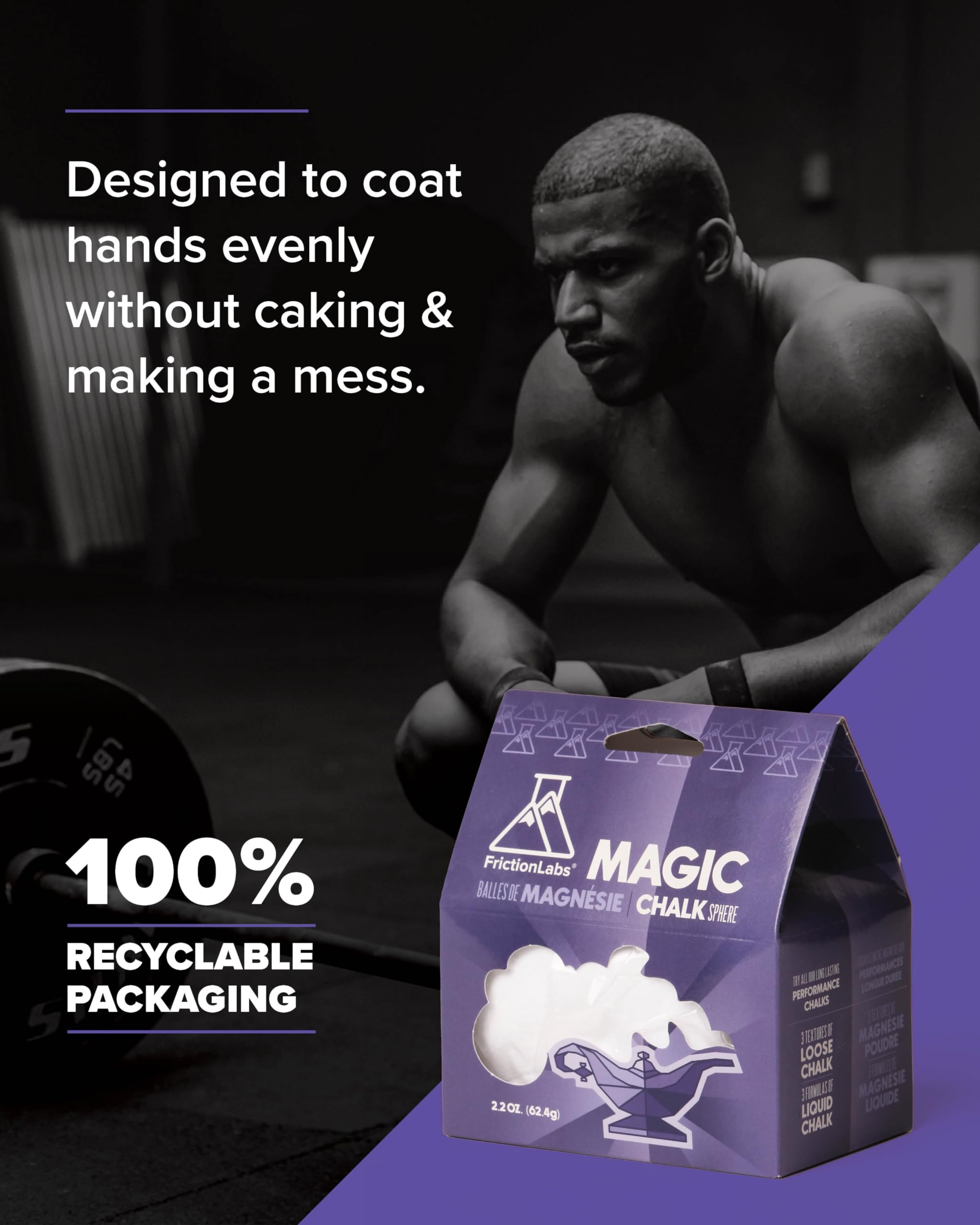 Gymnastics training with Friction Labs Magic Chalk Ball to maintain grip.