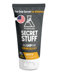 Friction Labs Secret Stuff Liquid Chalk bottle pour for quick grip activation
