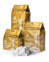 Friction Labs Unicorn Dust 2.5oz bottle highlights premium grip chalk
