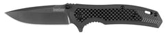 Fringe knife features gray titanium carbo-nitride coating