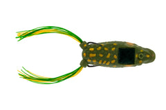 Frog Factory Boom Boom Poppin' Frog side profile emphasizes compact form for thick cover